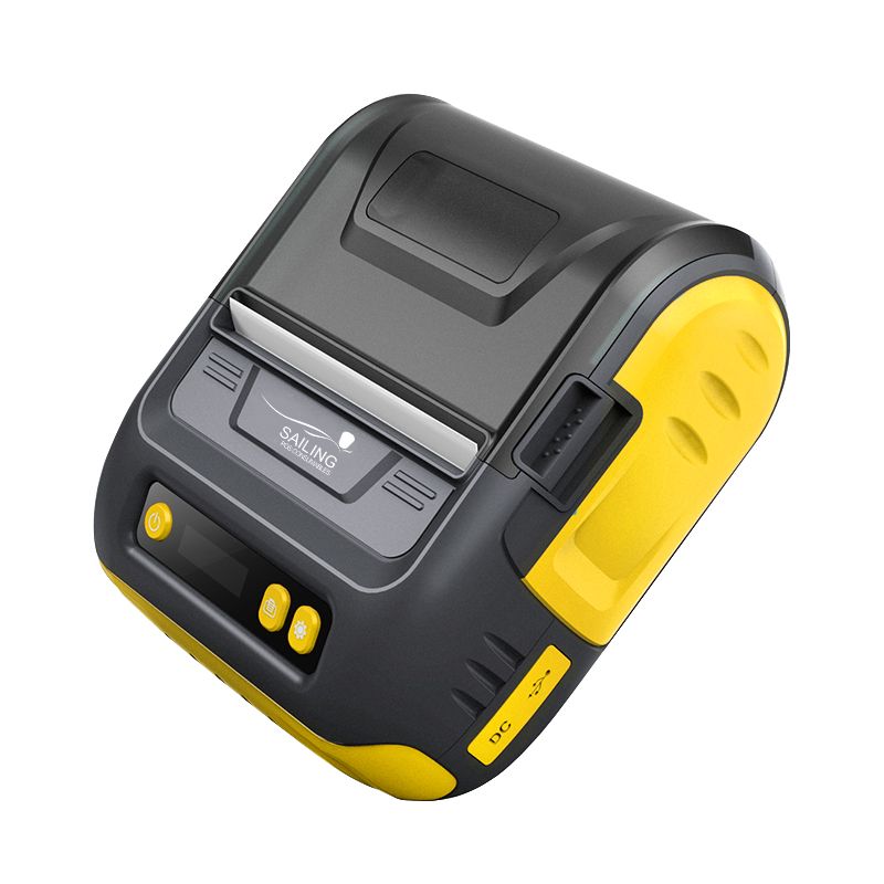 Portable thermal printer 2 in 1 label pos receipt for mobile