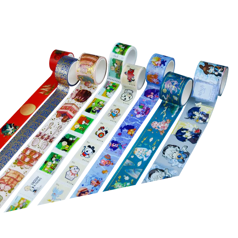 OEM personalized kawaii cute masking decoration Washi paper tape set
