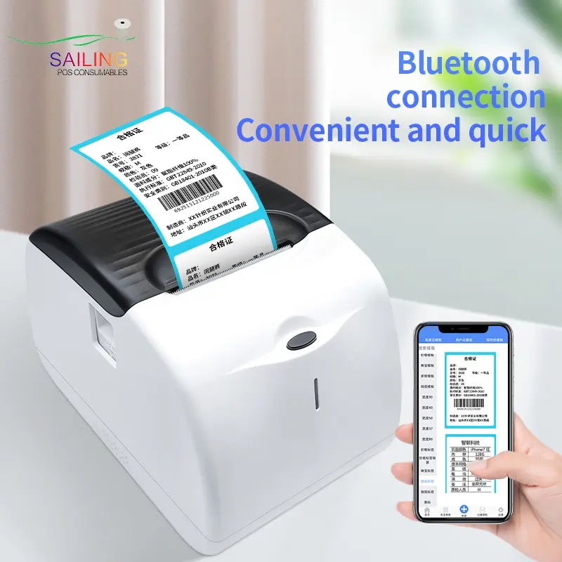 58mm thermal label printer 4×6 pos printer thermal receipt