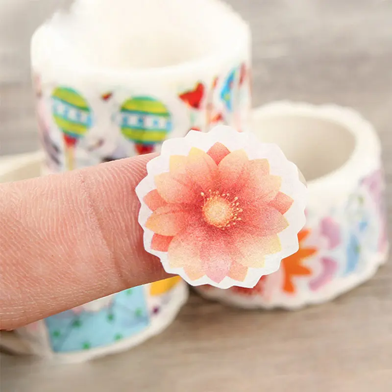 OEM personalized kawaii cute masking decoration Washi paper tape set