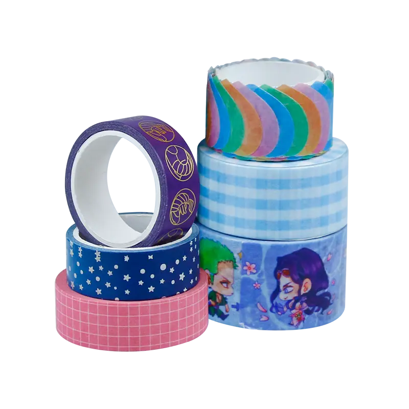 OEM personalized kawaii cute masking decoration Washi paper tape set