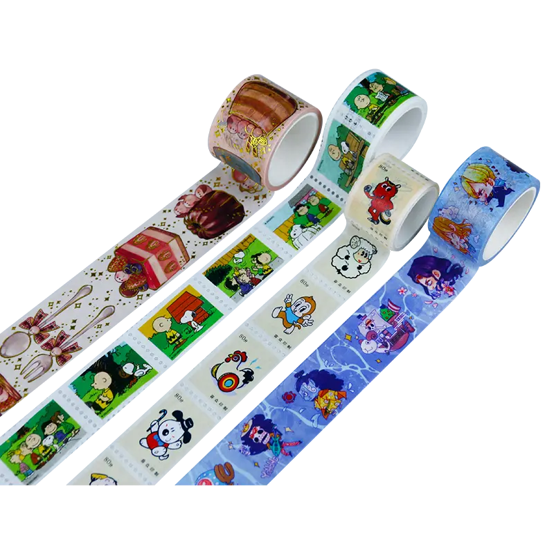 Hot Selling for App Thermal Paper Jumbo Roll -
 Custom Adhesive Color Decoration Masking Paper Washi Tape – Sailing