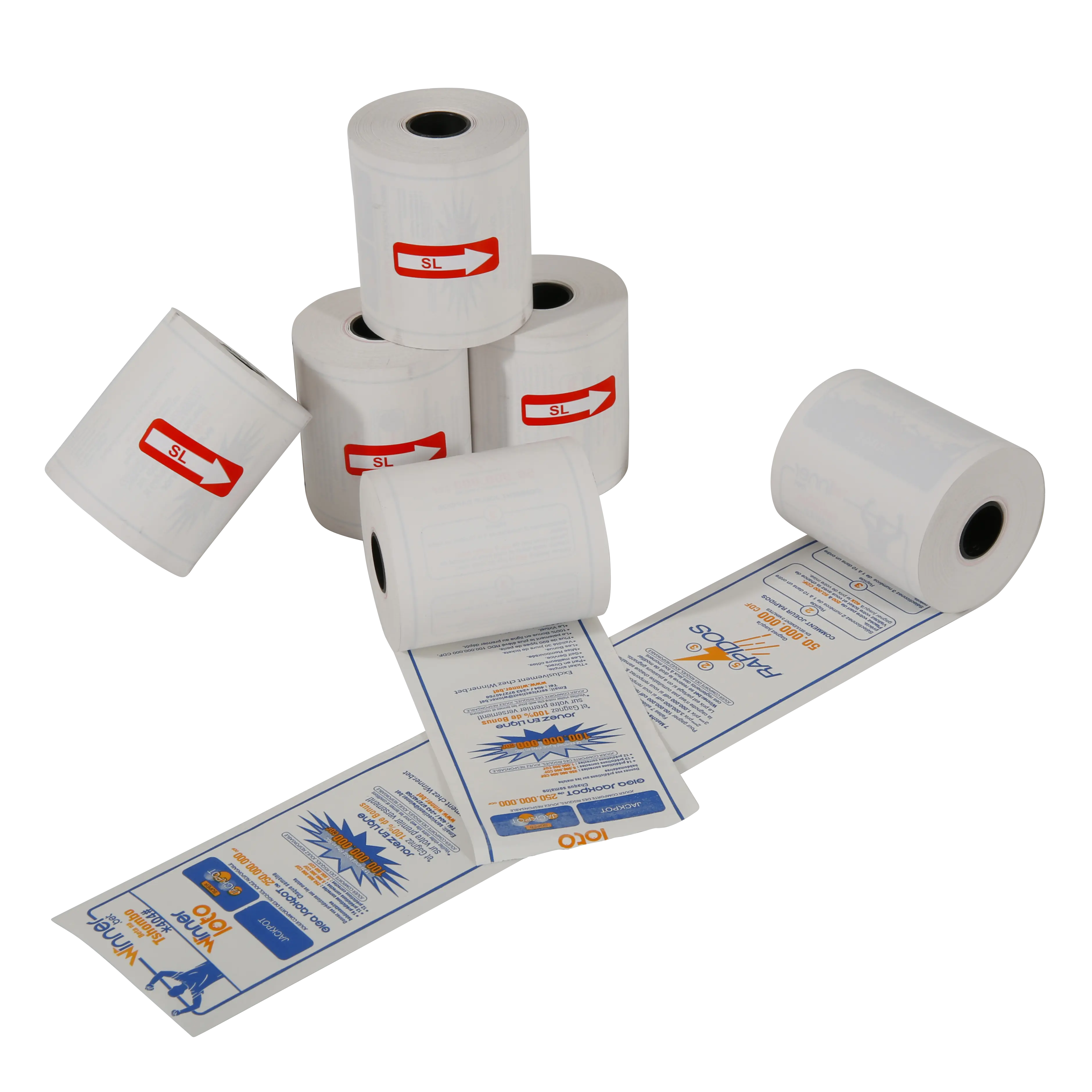 China Supplier Thermal Printer Paper 80mm -
 3 1/8 x 230mm atm cash register receipt roll thermal paper – Sailing