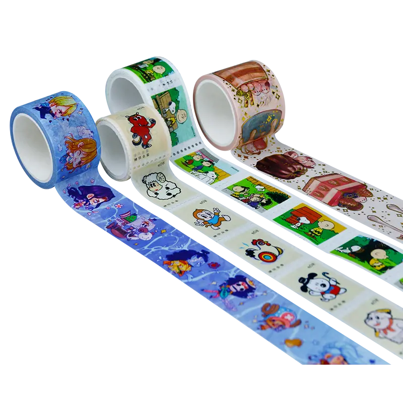 Hot Selling for App Thermal Paper Jumbo Roll -
 Custom Adhesive Color Decoration Masking Paper Washi Tape – Sailing