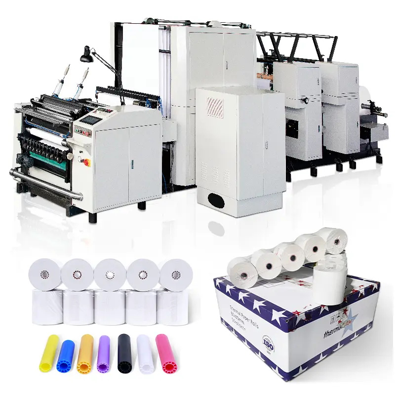 Slitting And Rewinding Machine Manufacturers Fully Automatic Thermal Paper