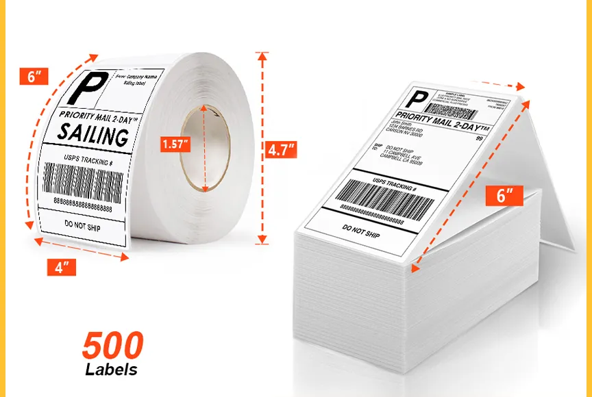 The Ultimate Guide to 4x6 Thermal Shipping Labels