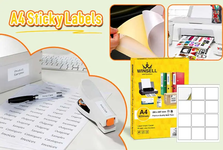 A4 Sticky Labels Wholesale: What to Look for in a Reliable Supplier