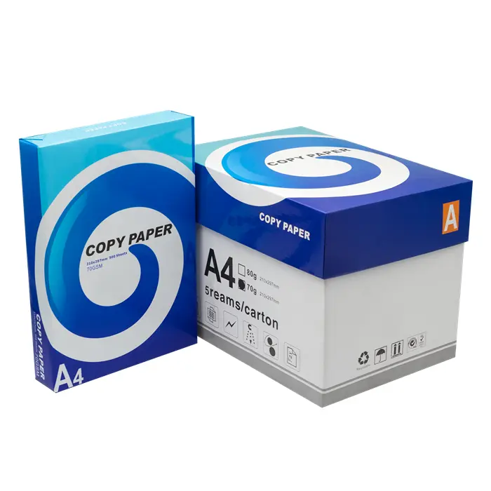 Factory OEM 70gsm 80gsm office White A4 Copy Paper Featured Image
