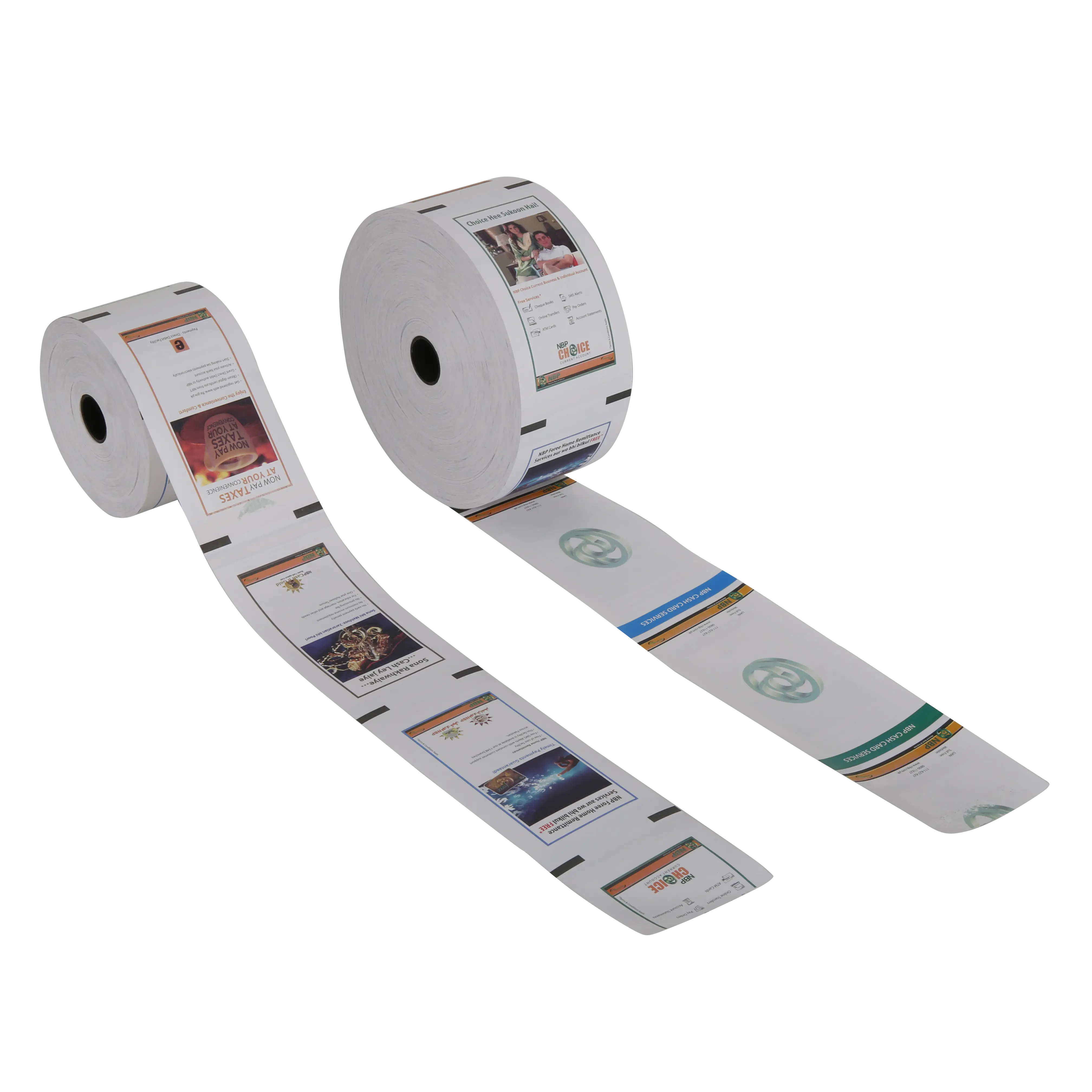 2022 Latest Design Thermal Paper 57 X 40 -
 OEM 57mmx50mm 57mmx40mm pos atm cash register thermal paper rolls – Sailing
