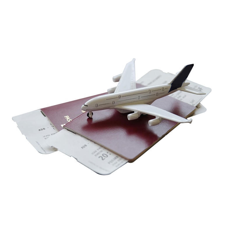 Custom Printing Thermal Paper Full Color Boarding Pass Ticket