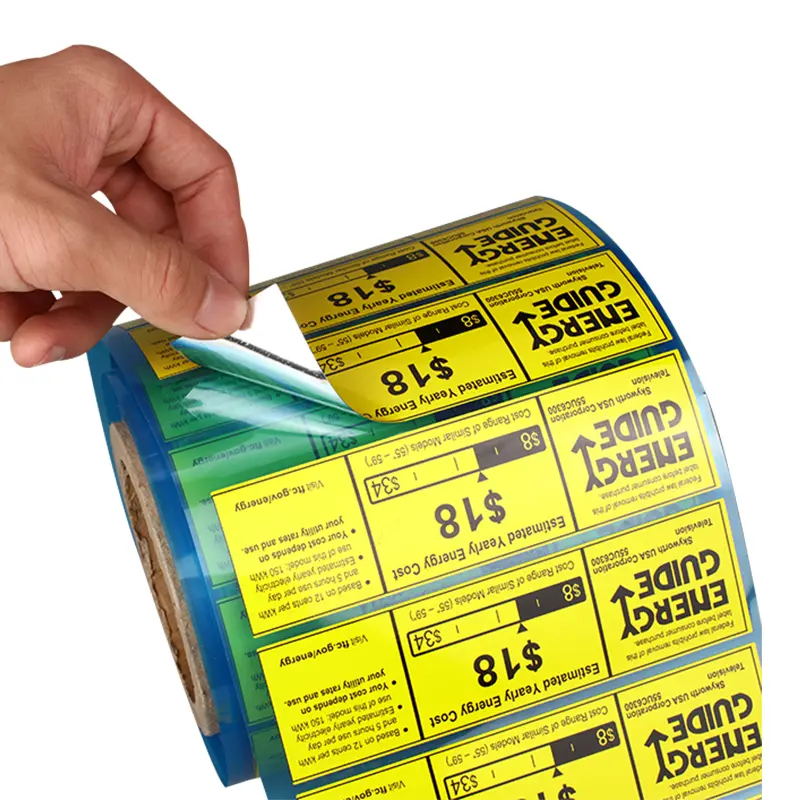 Packaging Sticker Electric Packing Seal Warranty Label Roll