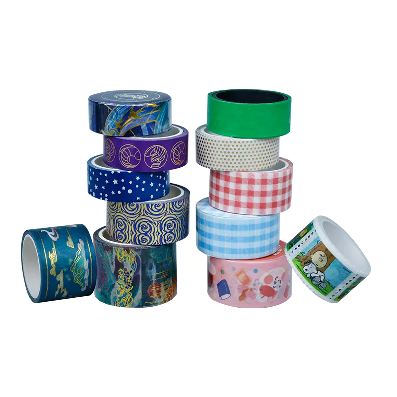 18 Years Factory Thermal Paper Label Sticker -
 OEM personalized kawaii cute masking decoration Washi paper tape set – Sailing