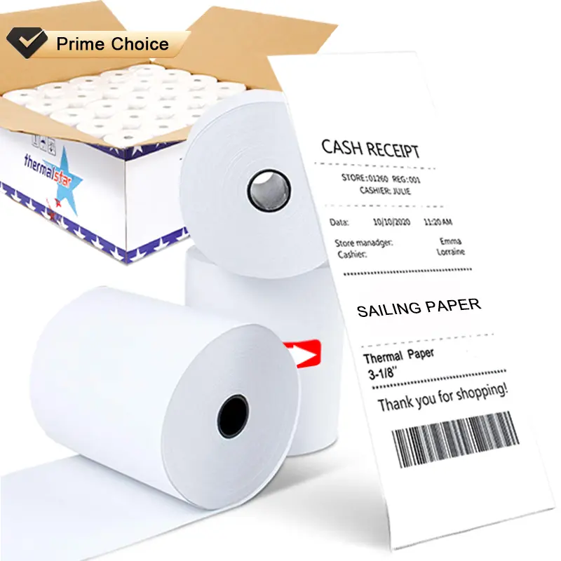 Atm Paper Suppliers Phenol Free Cheap Eftpos Thermal Pos Roll