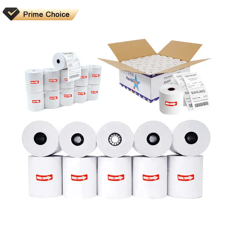 Thermal Paper Manufacturers 58Mm Atm Receipt Rolls For Printer
