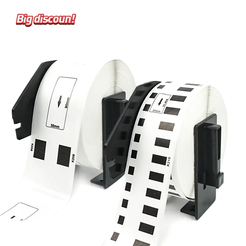 Custom Dymo Labels 36Mm X 89Mm Waterproof Clear Stickers Featured Image
