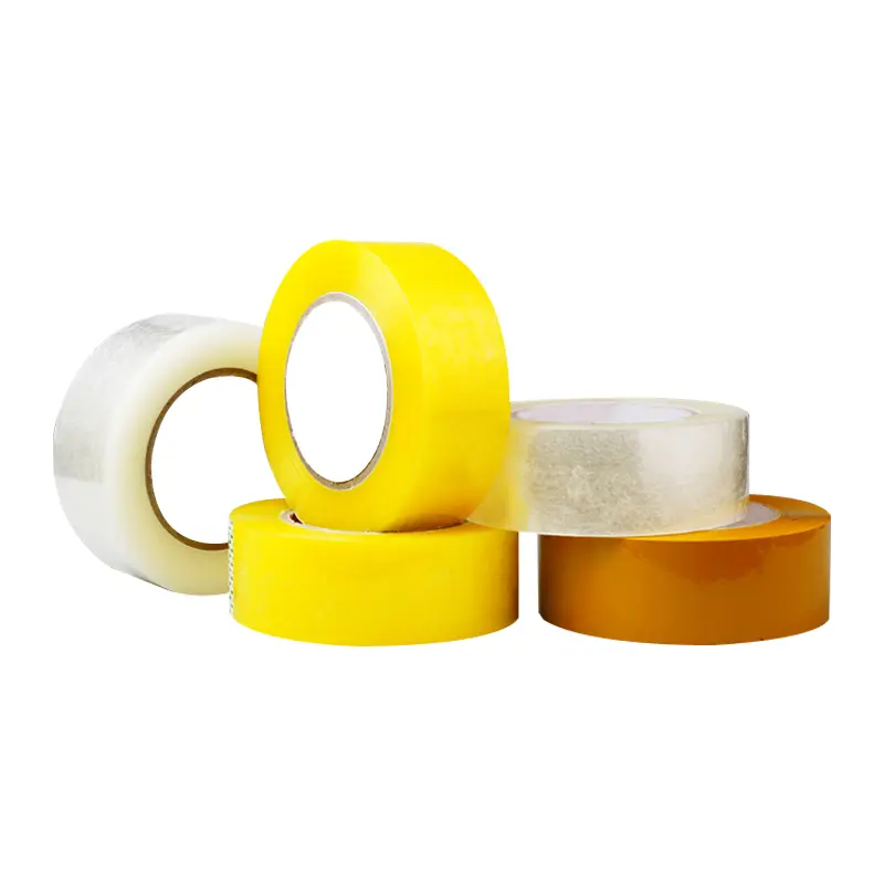 Custom logo printed fragile clear brown kraft packing tape