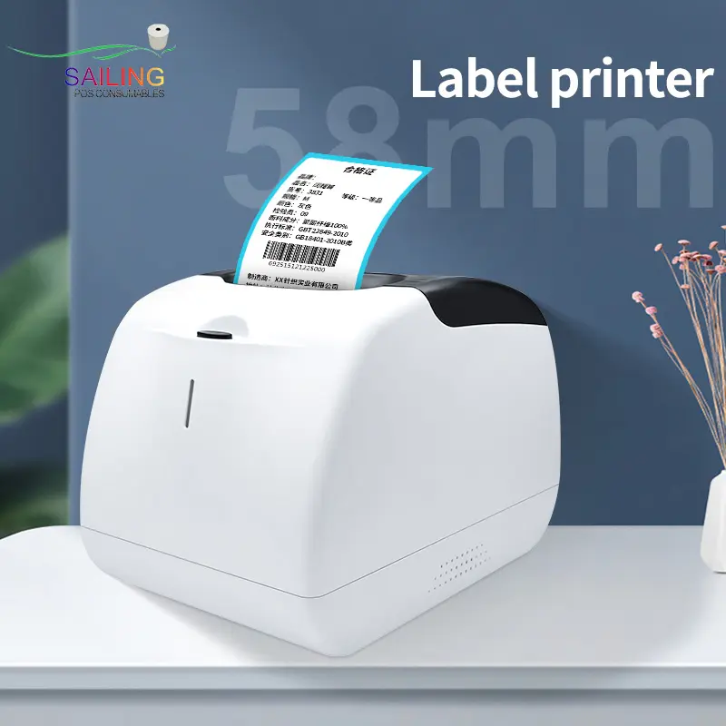 58mm thermal label printer 4×6 pos printer thermal receipt