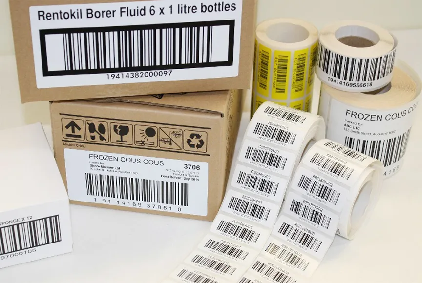 Printed-Barcode-label