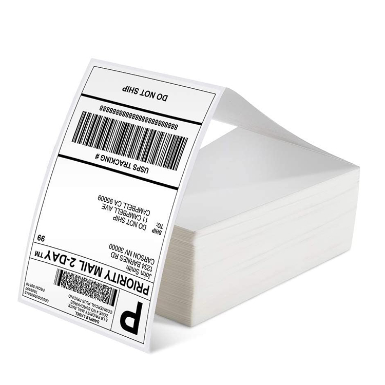 BPA FREE 100mmx150mm Barcode Sticker Paper Roll Direct Thermal Label