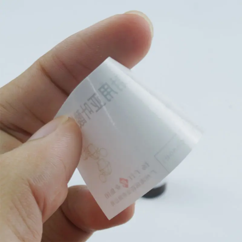 waterproof printing glossy medical package pill bottle labels