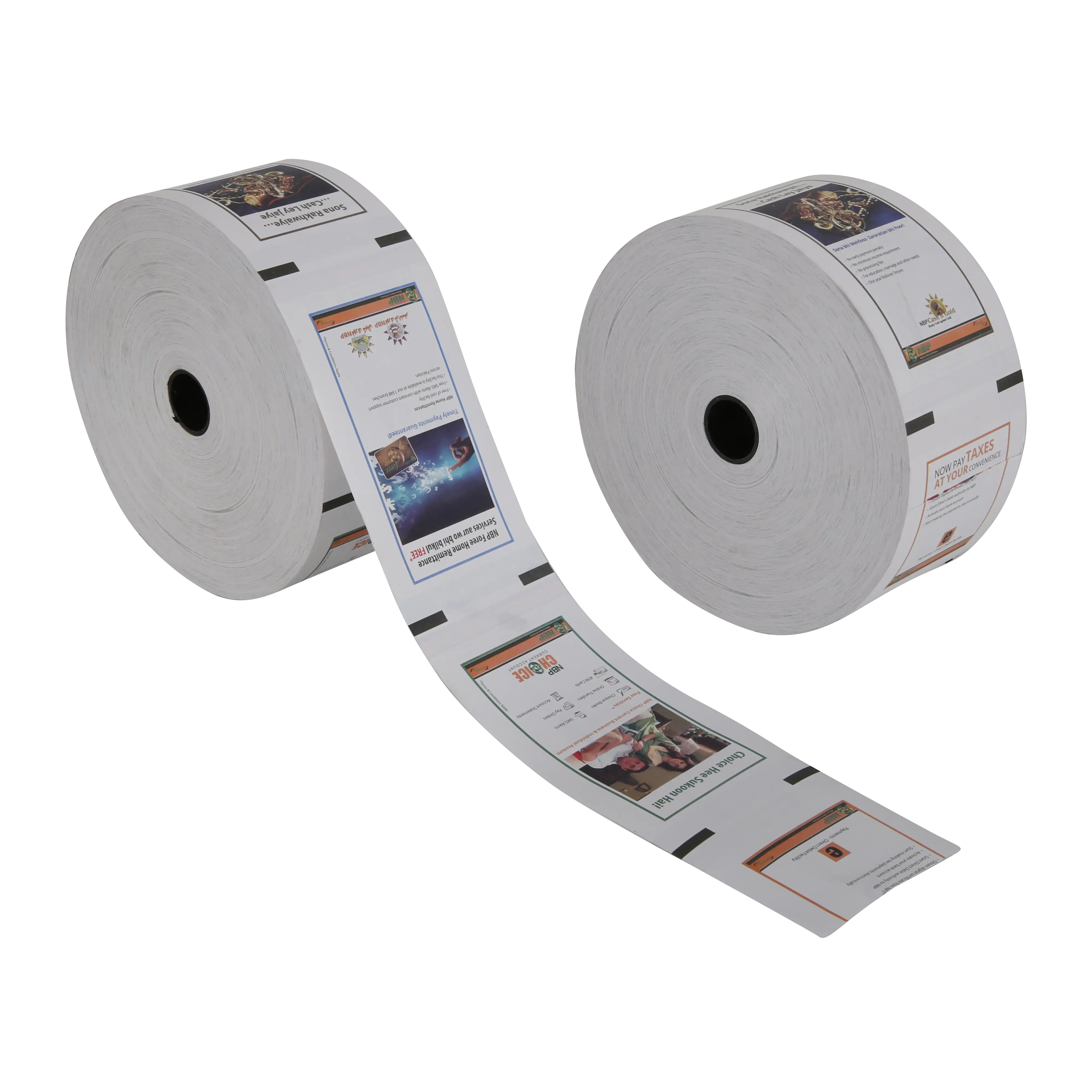 High reputation Thermal Paper 150 X 100 Mm -
 High Quality Thermal Paper Roll 8080 ATM Cash Register Paper – Sailing