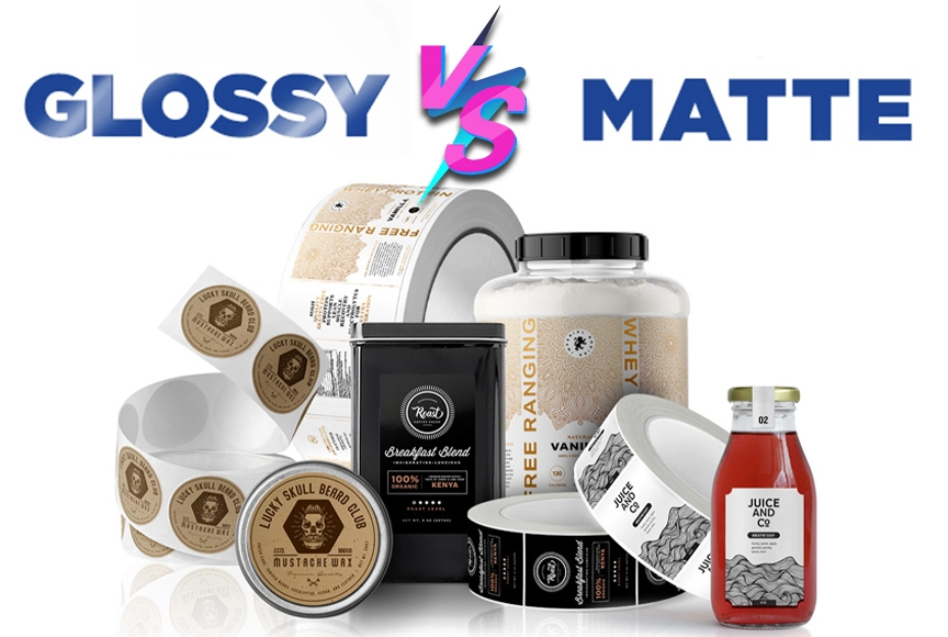 Glossy VS Matte labels——How To Choose The Best Type Of Label For You?