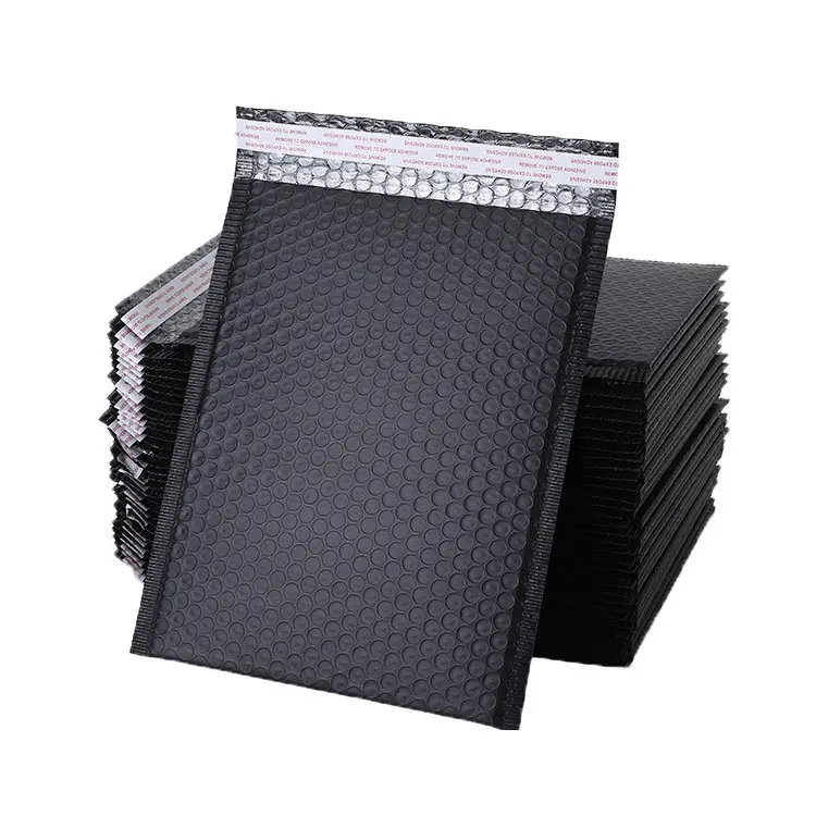 Custom color 6x10 8x12 inch shipping packaging envelope poly bubble mailer