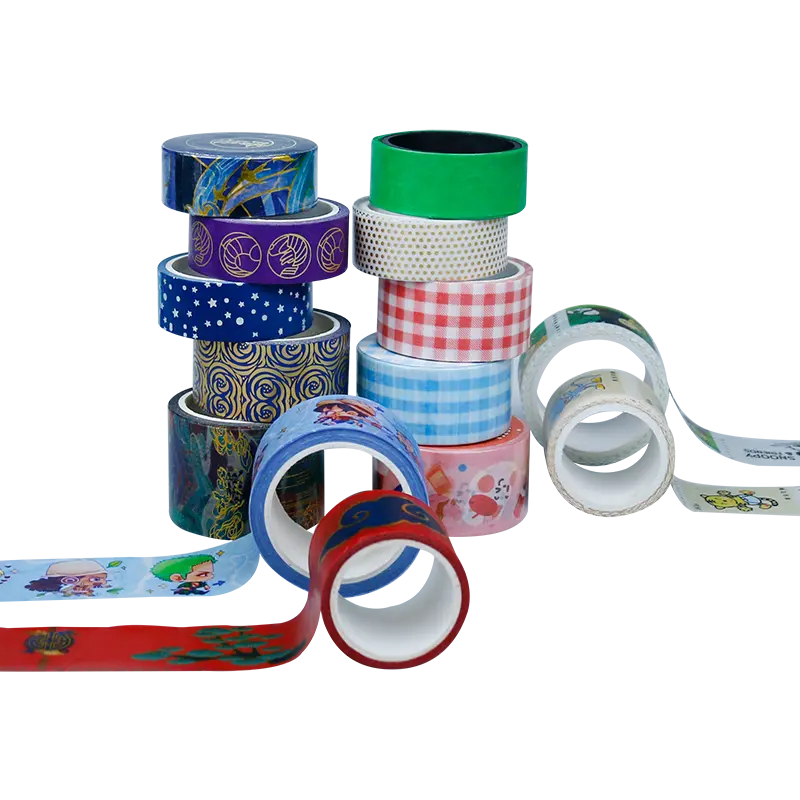 18 Years Factory Thermal Paper Label Sticker -
 OEM personalized kawaii cute masking decoration Washi paper tape set – Sailing