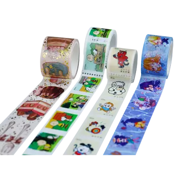 Custom Adhesive Color Decoration Masking Paper Washi Tape