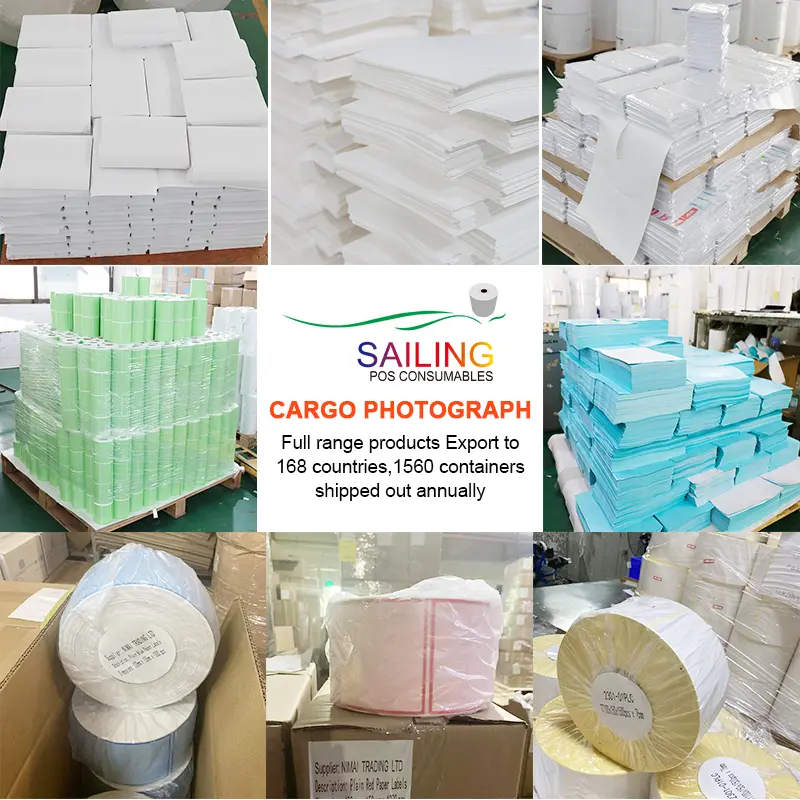 Thermal Paper Supply Store Atm Phenol Free Receipt Paper