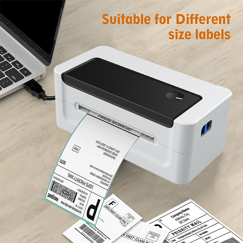 Thermal label printer 4 inch single thermal shipping label printer