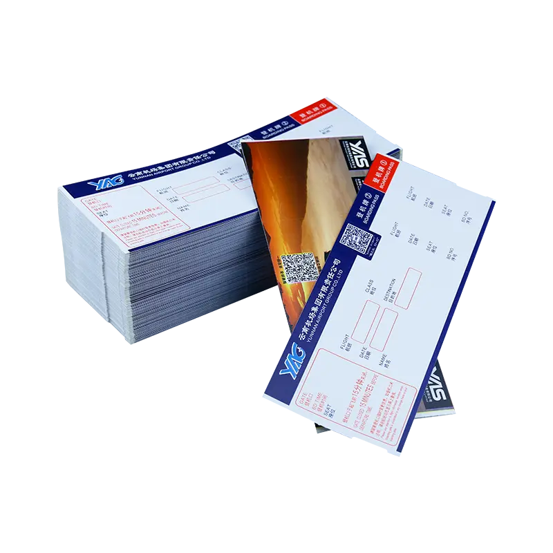 Big Discount Thermal Paper Roll 80mmx80mm -
 High quality airline thermal paper boarding pass flight tickets – Sailing