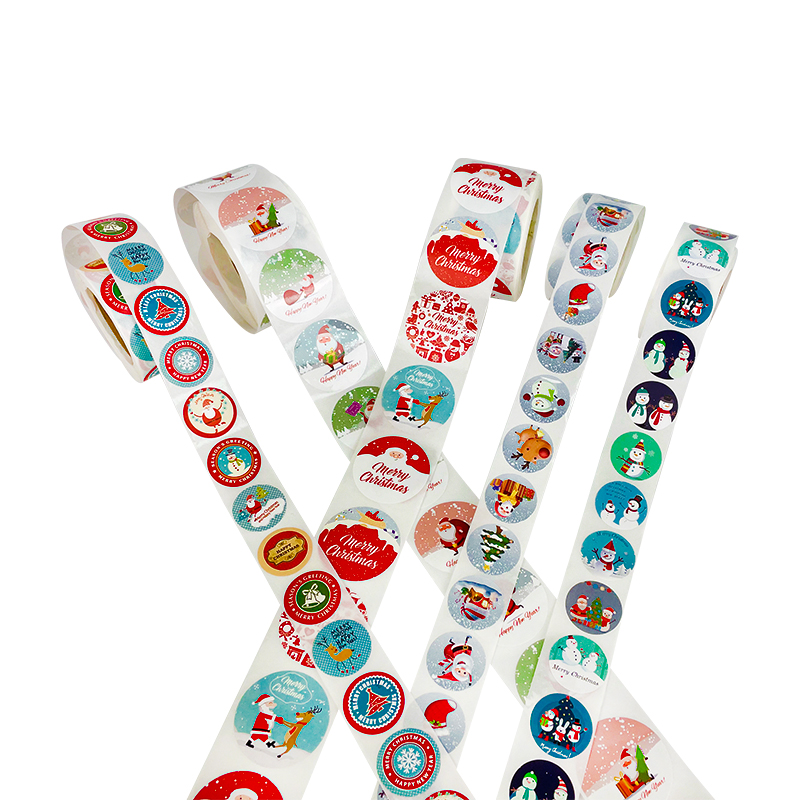 self adhesive sticker thank you packaging label sticker