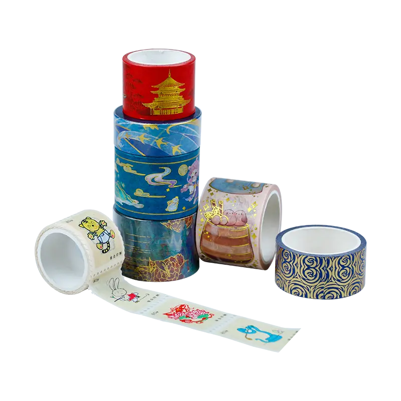 Hot Selling for App Thermal Paper Jumbo Roll -
 Custom Adhesive Color Decoration Masking Paper Washi Tape – Sailing