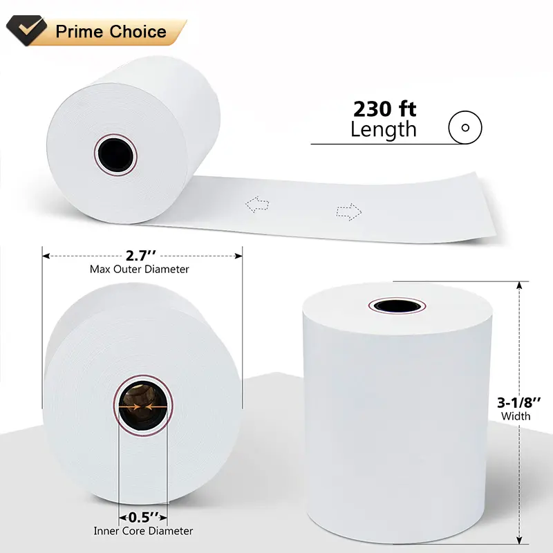 Thermal Paper Manufacturers 58Mm Atm Receipt Rolls For Printer