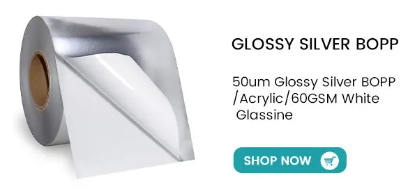 GLOSSY SILVER BOPP05