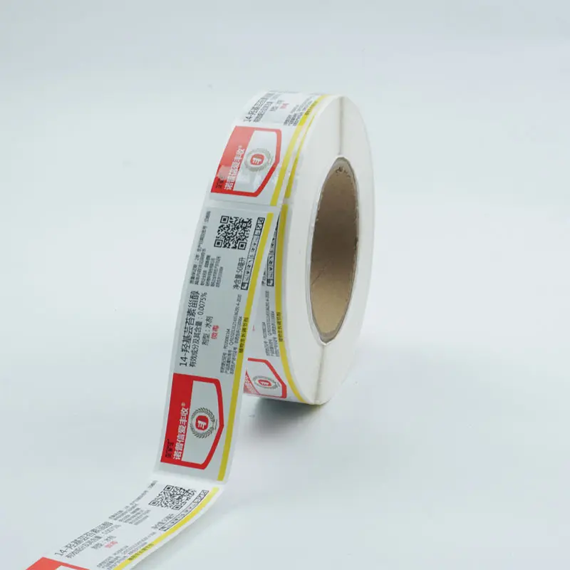 Factory custom adhesive medicine bottle packaging sticker pill label