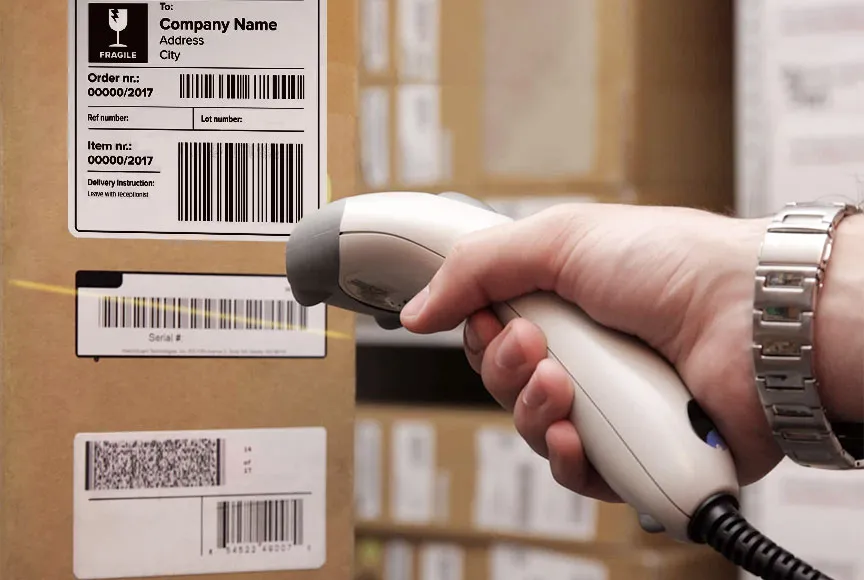 shipping label 