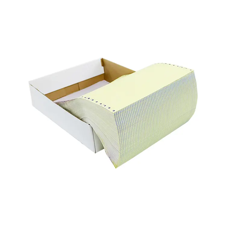 High Quality for Thermal Printing Paper -
 Printing 3 ply roll computer forms dot matrix carbonless paper – Sailing