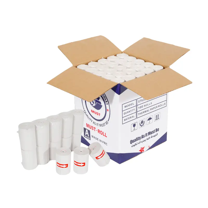 Pos Thermal Paper Roll Atm Suppliers Officeworks Cheap Price For Printer Featured Image