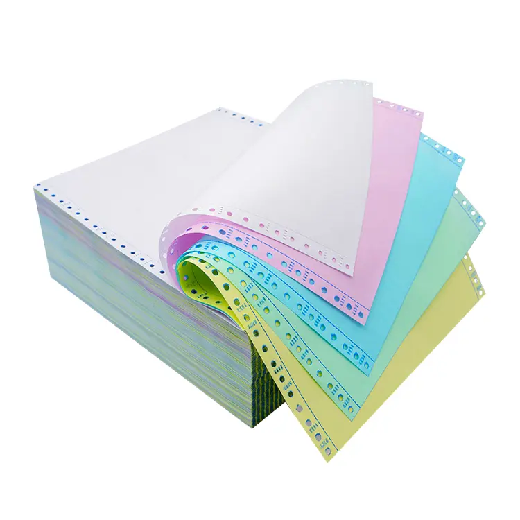 High Quality for Thermal Printing Paper -
 Printing 3 ply roll computer forms dot matrix carbonless paper – Sailing