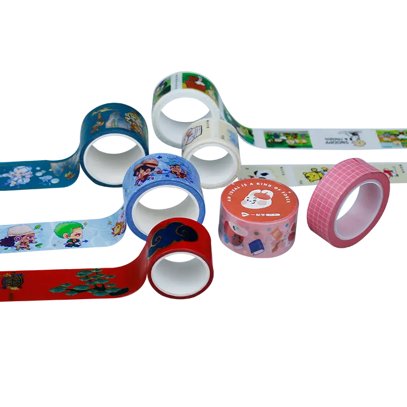 18 Years Factory Thermal Paper Label Sticker -
 OEM personalized kawaii cute masking decoration Washi paper tape set – Sailing