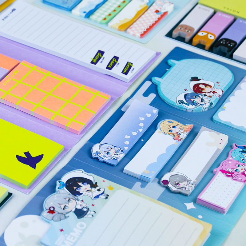 Hot sale 3×3 inches colors memo pads print sticky notes