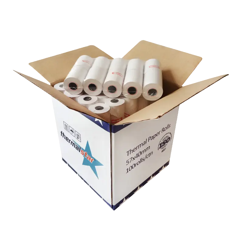 Eco friendly cinema ticket atm cash register thermal paper roll