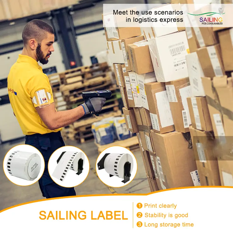 Custom Dymo Labels 36Mm X 89Mm Waterproof Clear Stickers