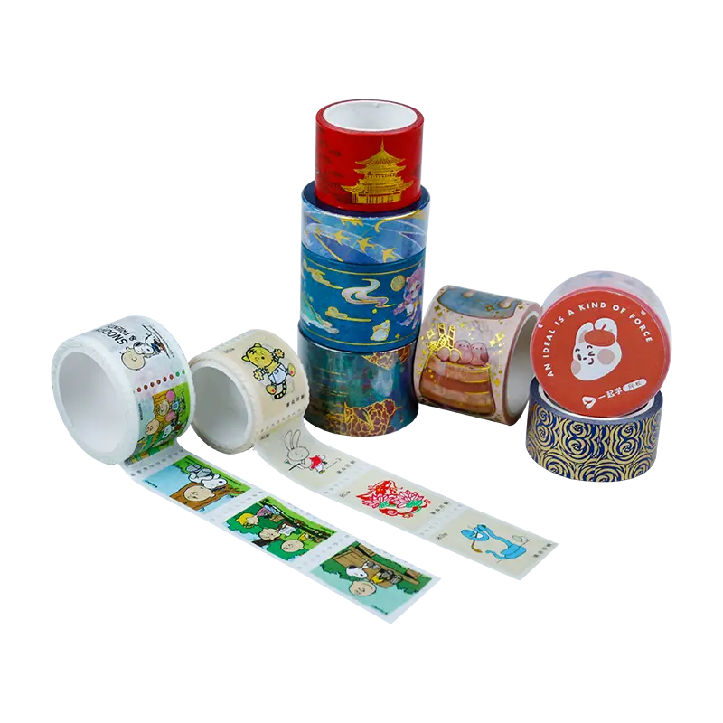 Custom Adhesive Color Decoration Masking Paper Washi Tape