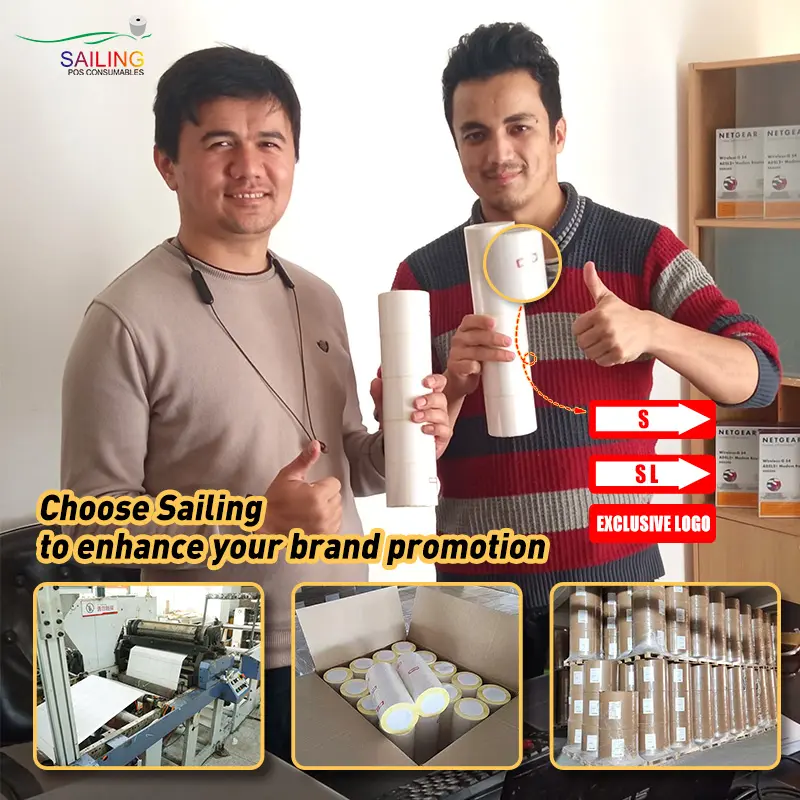 Thermal Paper Manufacturers 58Mm Atm Receipt Rolls For Printer