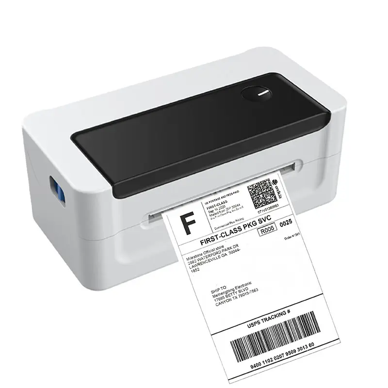 Thermal label printer 4 inch single thermal shipping label printer