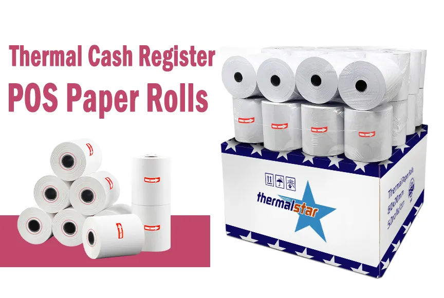 How Thermal Cash Register POS Paper Rolls Are Shaping the Future of Receipt Systems