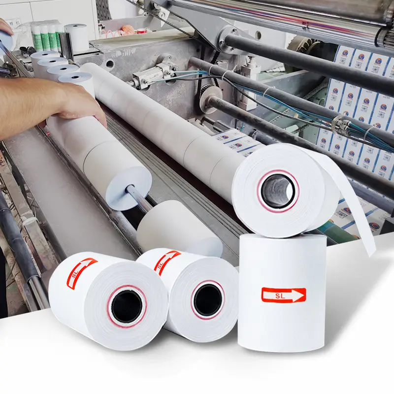 Thermal Printer Paper Rolls 80Mm 3 1 8 X 230 For Eftpos Cash Register Paper